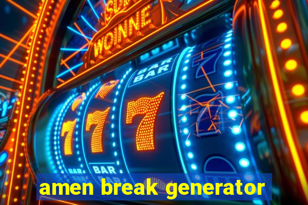 amen break generator